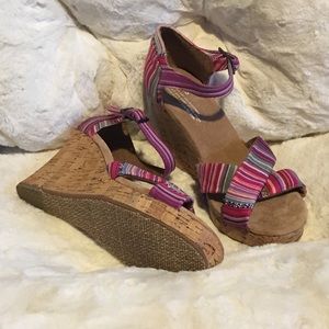 TOMS Platform Wedge Sandal